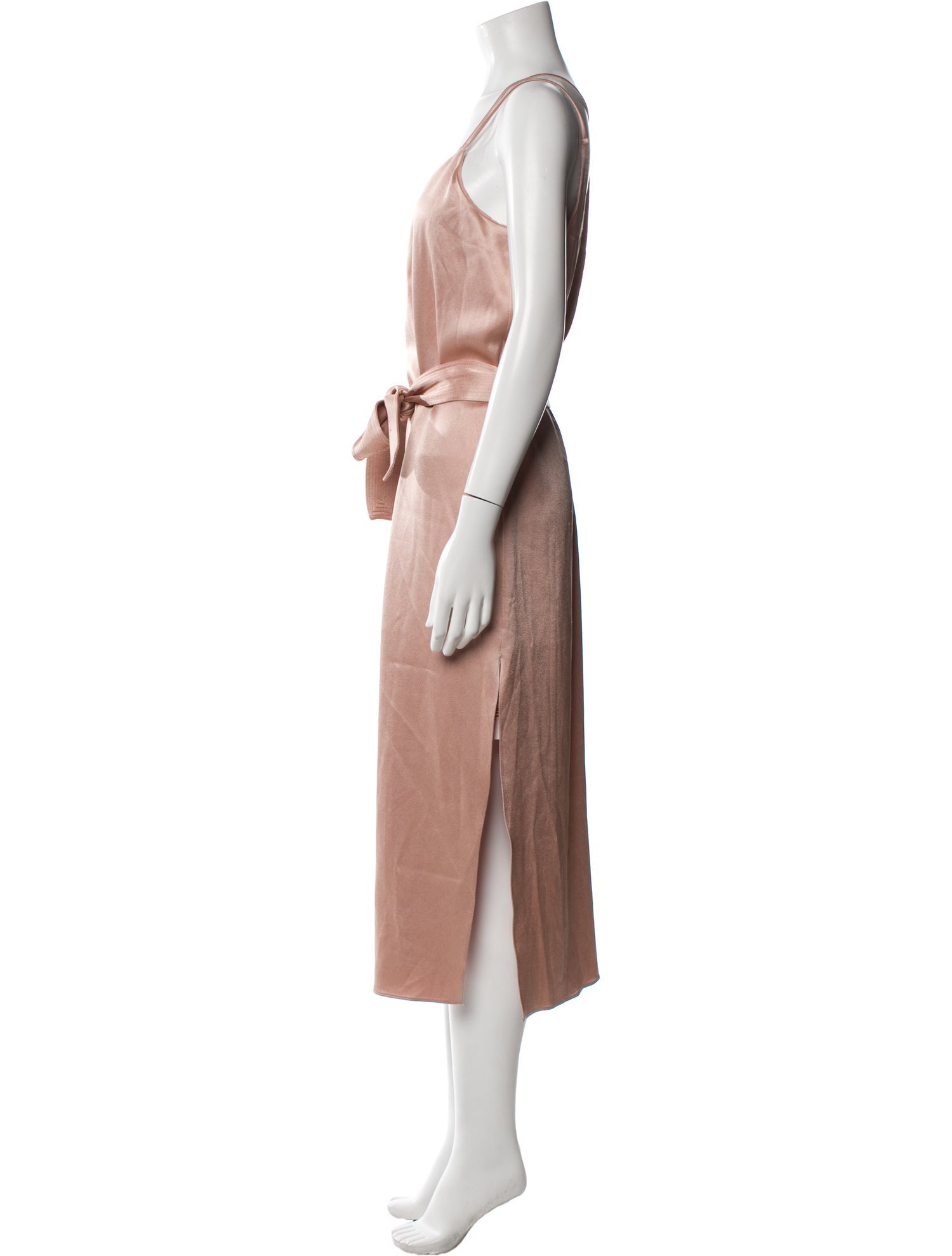 Halston Heritage V-Neck Long Dress