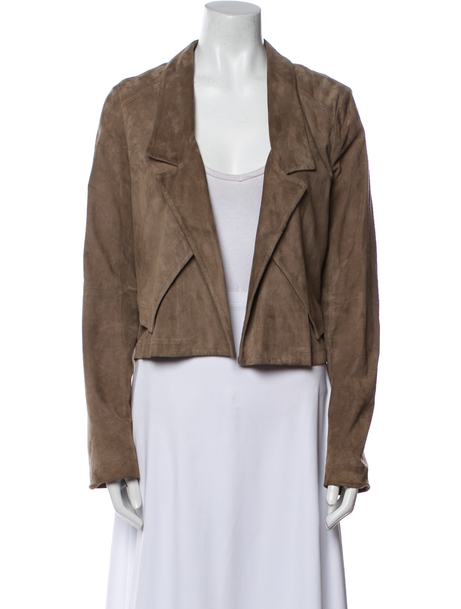Halston Heritage Suede Blazer