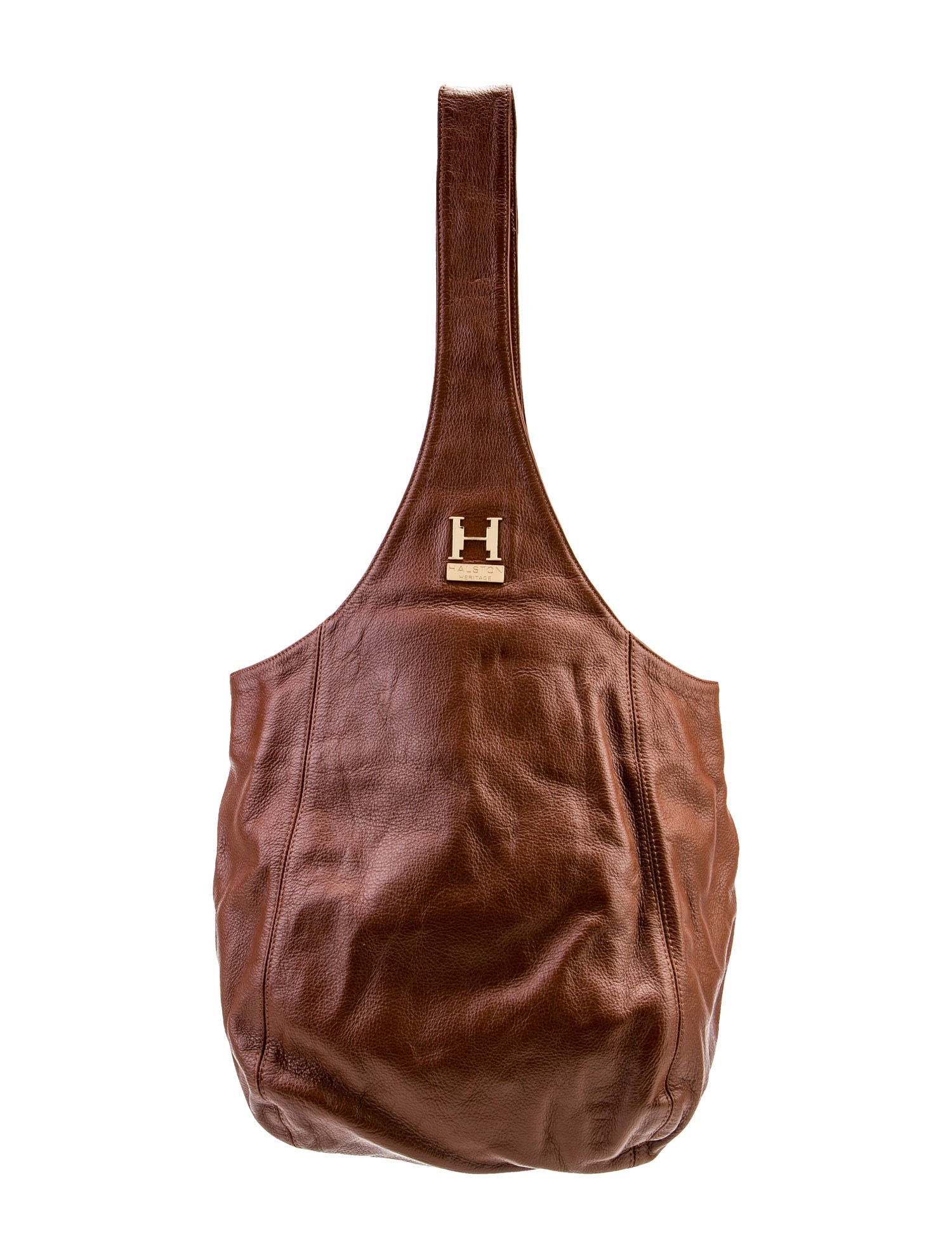Halston Heritage Leather Hobo
