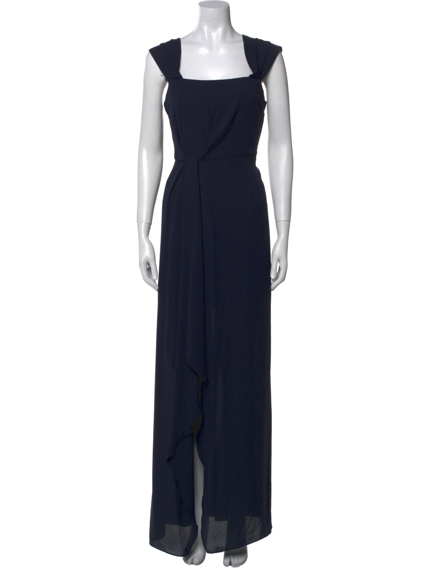 Halston Heritage Square Neckline Long Dress w/ Tags