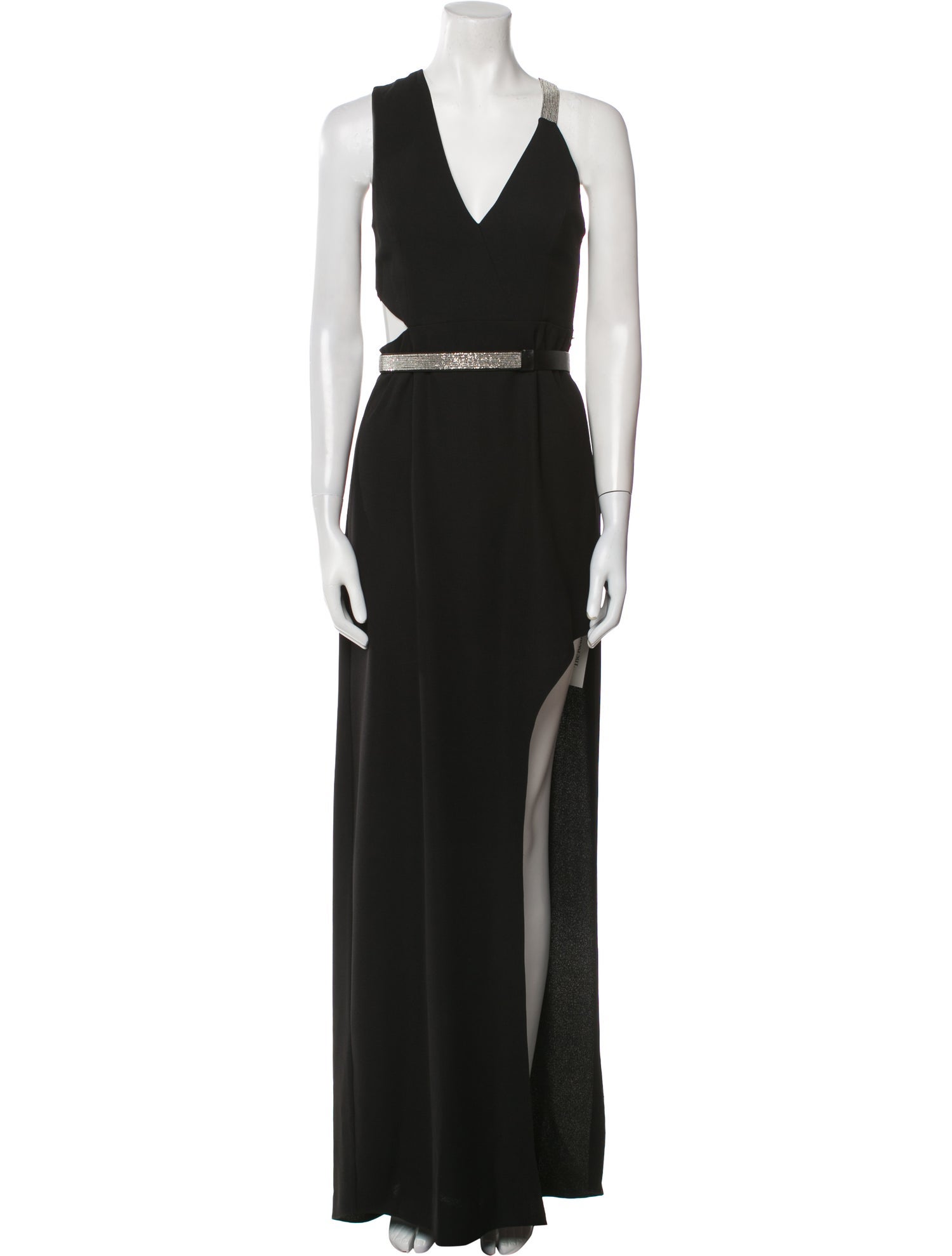 Halston Heritage V-Neck Long Dress w/ Tags