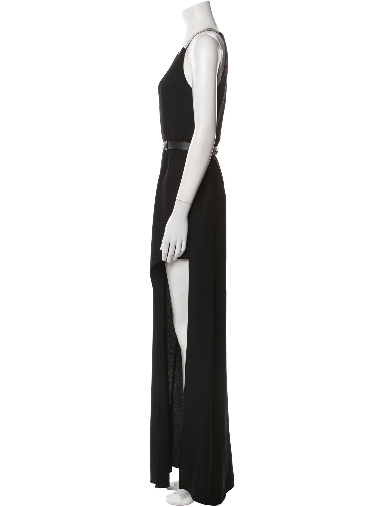 Halston Heritage V-Neck Long Dress w/ Tags