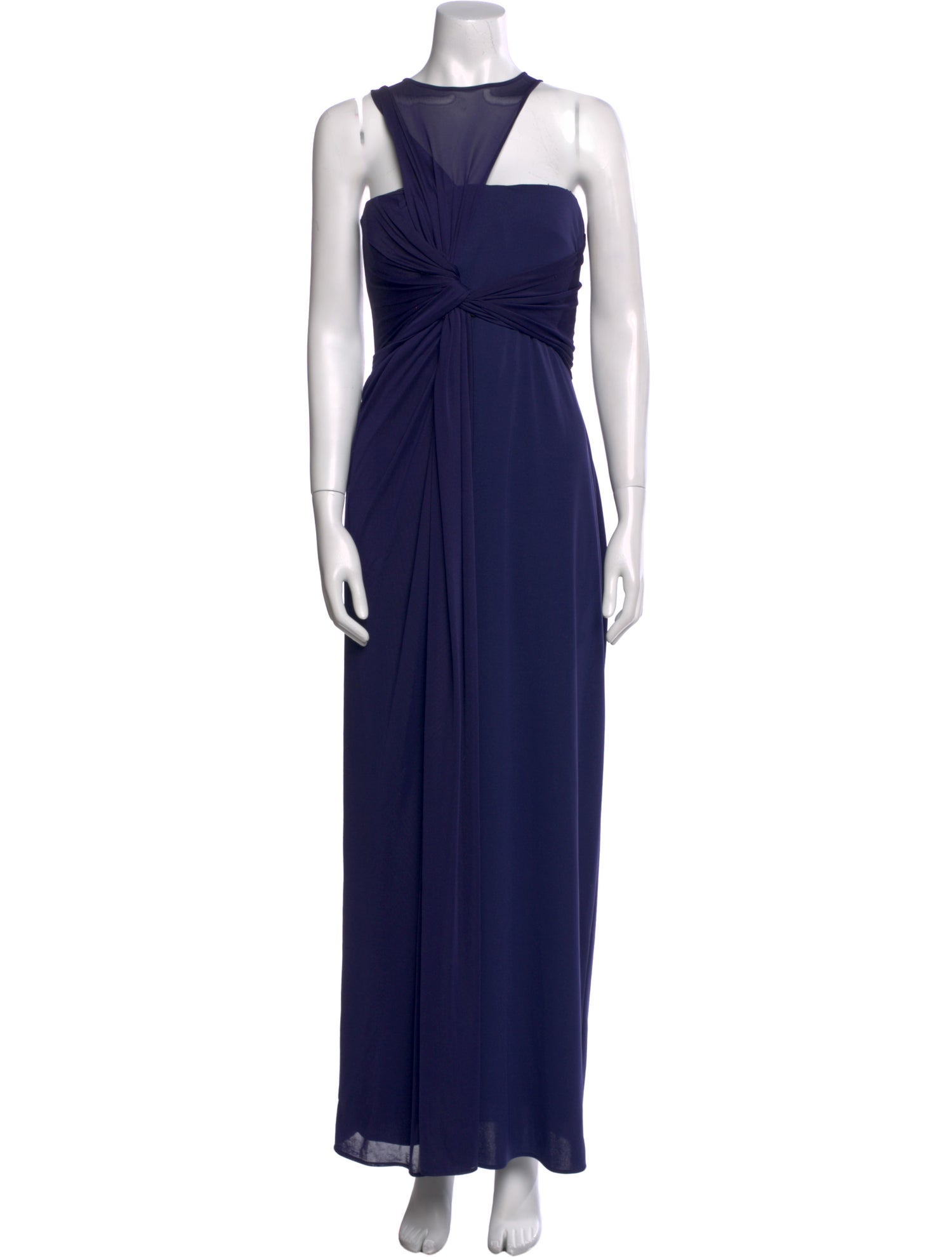 Halston Heritage Halterneck Long Dress