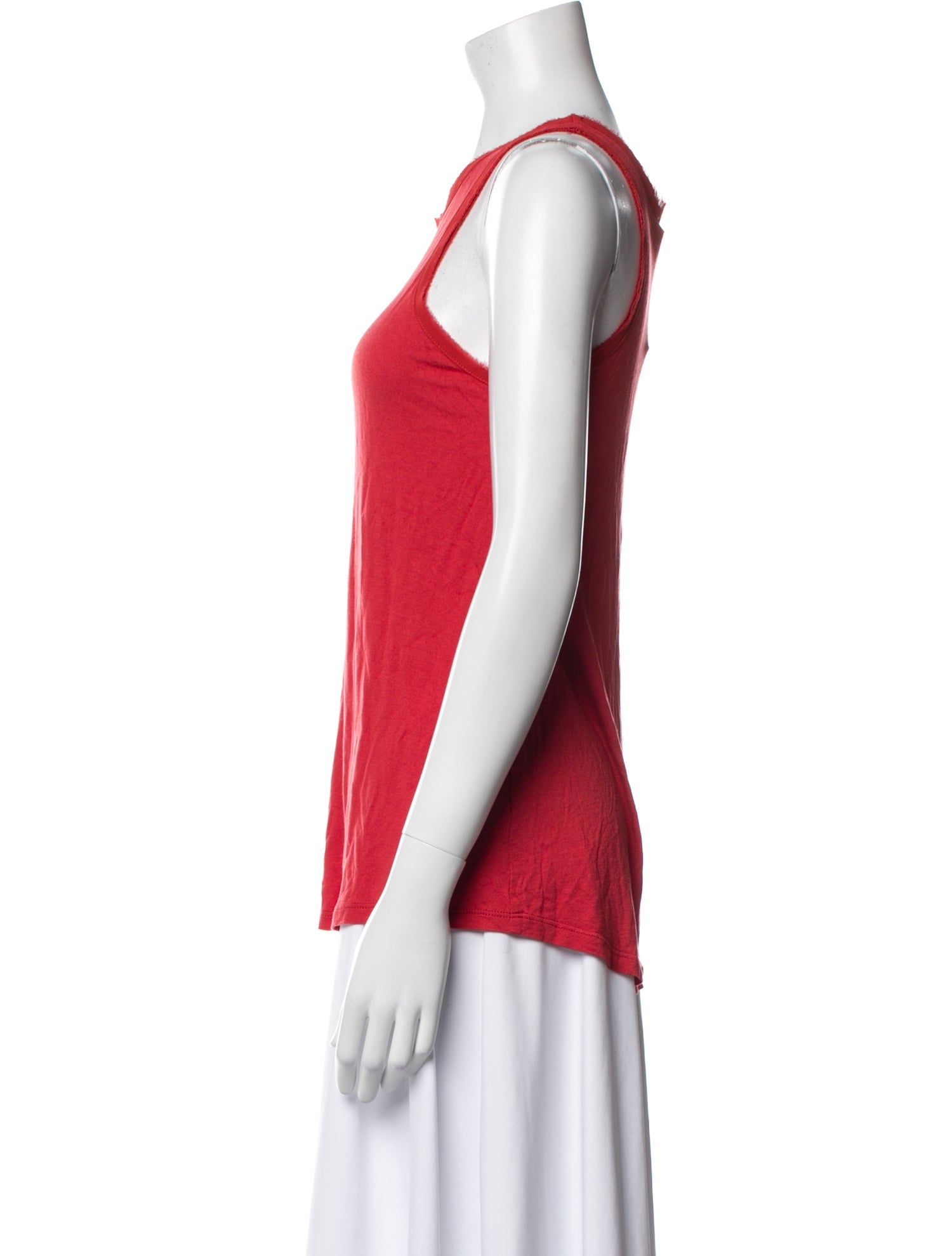 Halston Heritage Scoop Neck Sleeveless Top