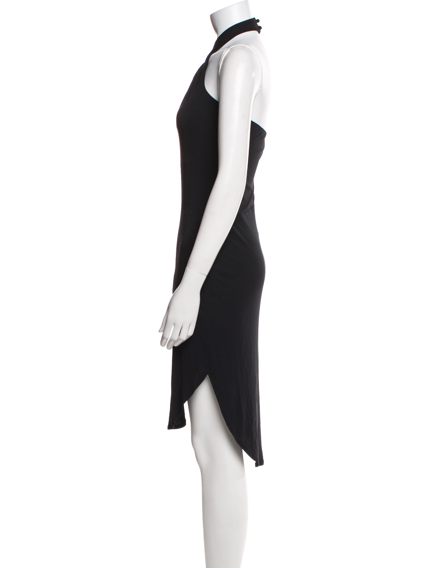 Halston Heritage Halterneck Midi Length Dress w/ Tags