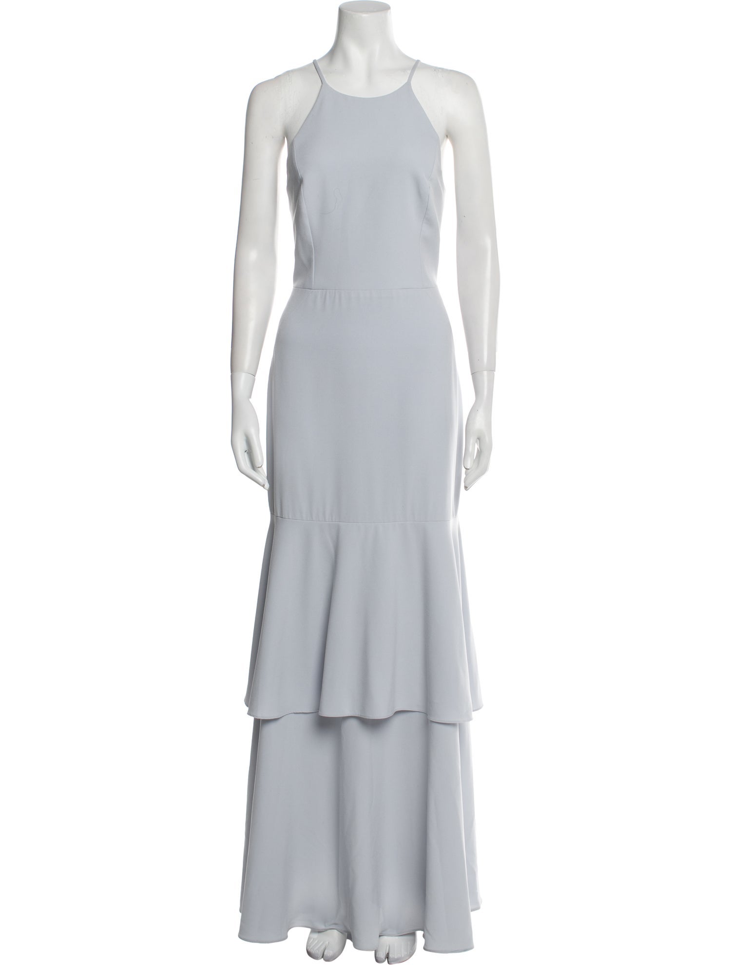 Halston Heritage Scoop Neck Long Dress w/ Tags