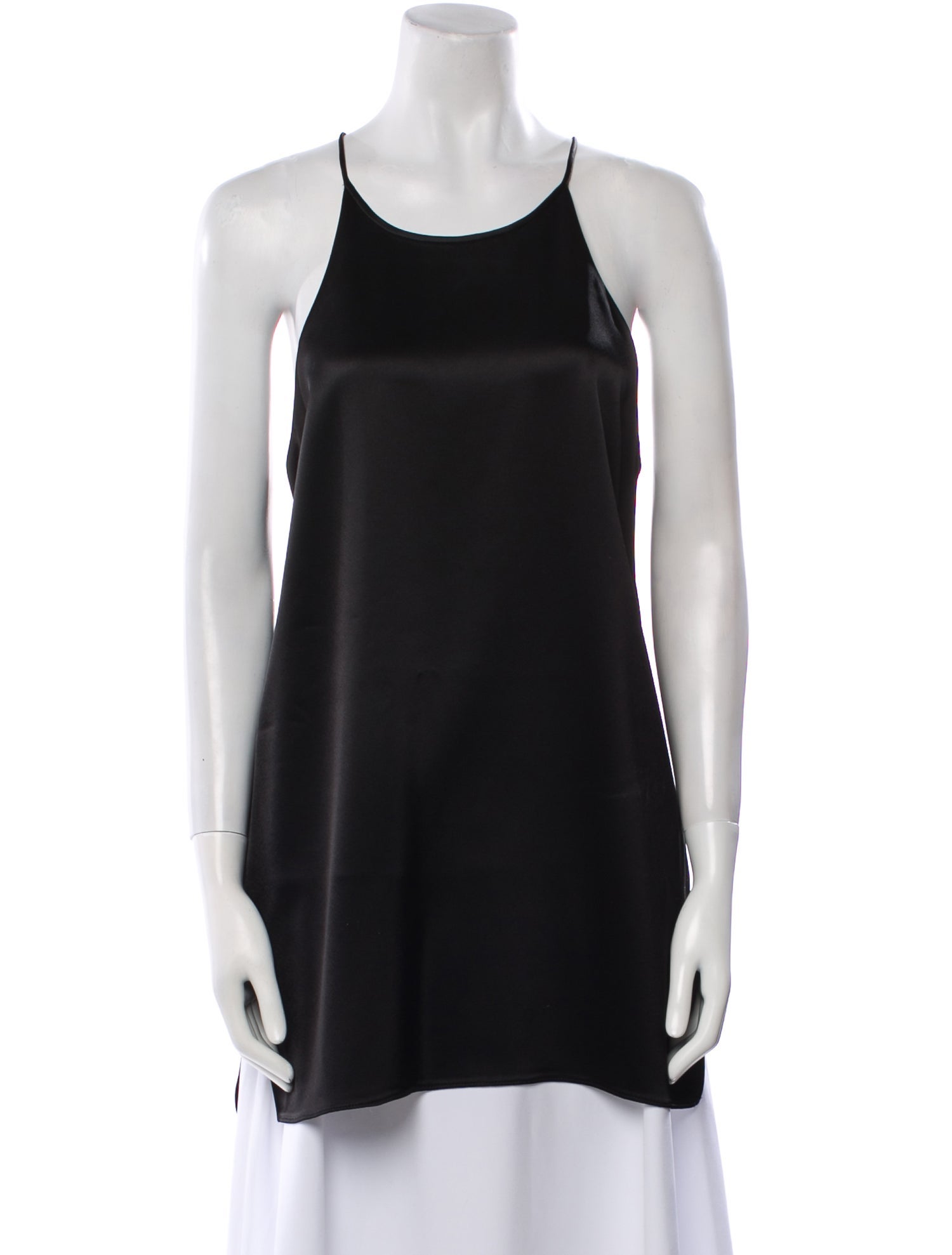 Halston Heritage Scoop Neck Sleeveless Top