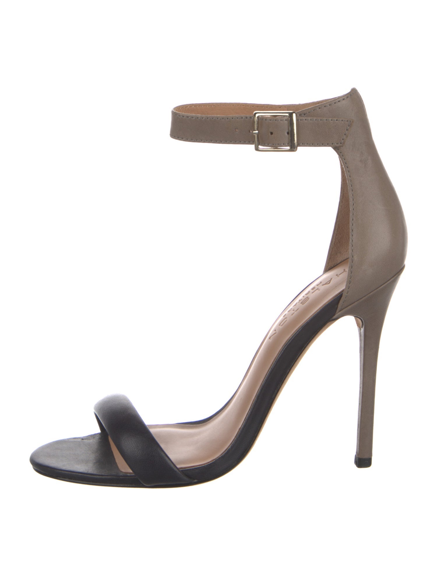 Halston Heritage Leather Sandals