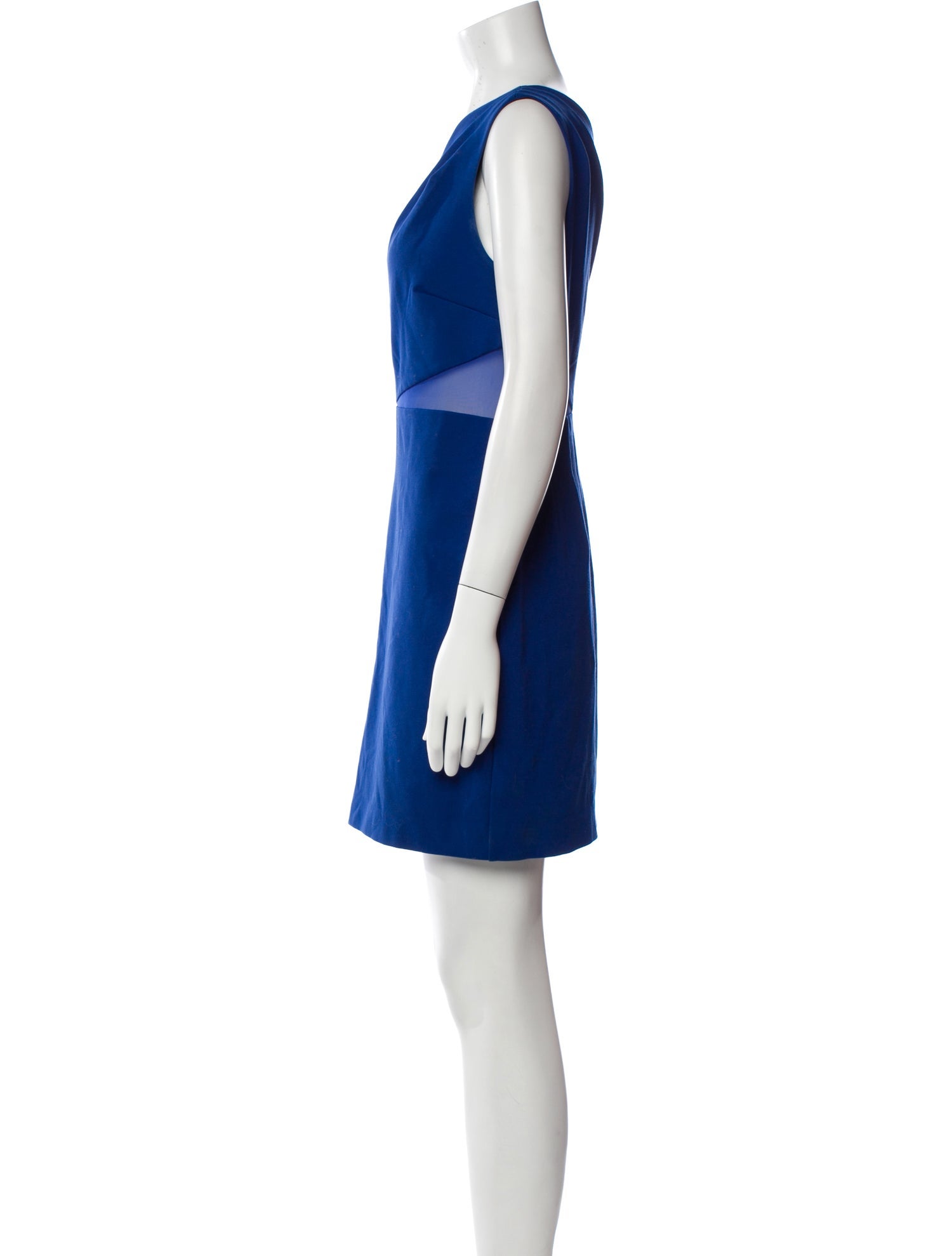 Halston Heritage One-Shoulder Mini Dress