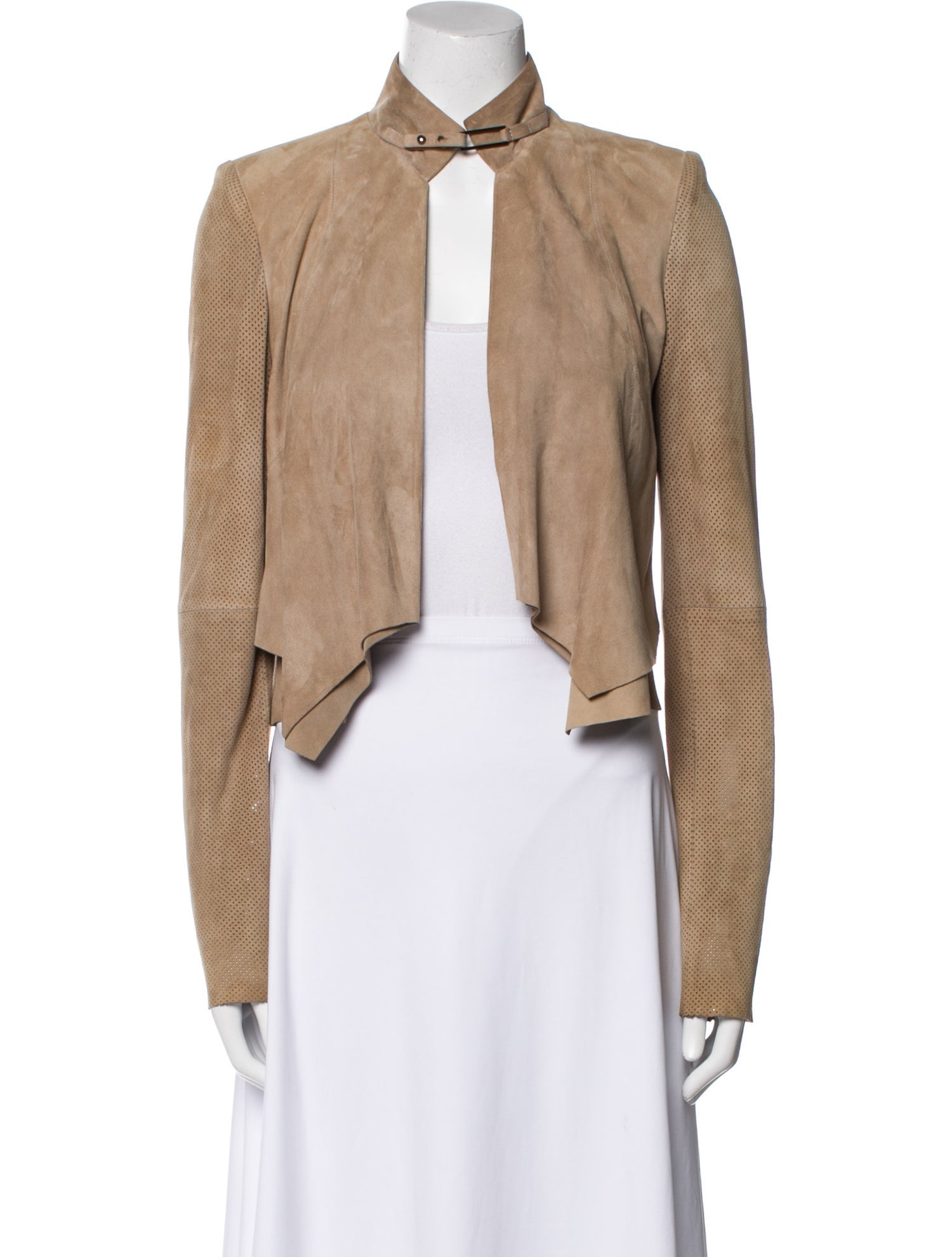 Halston Heritage Suede Jacket