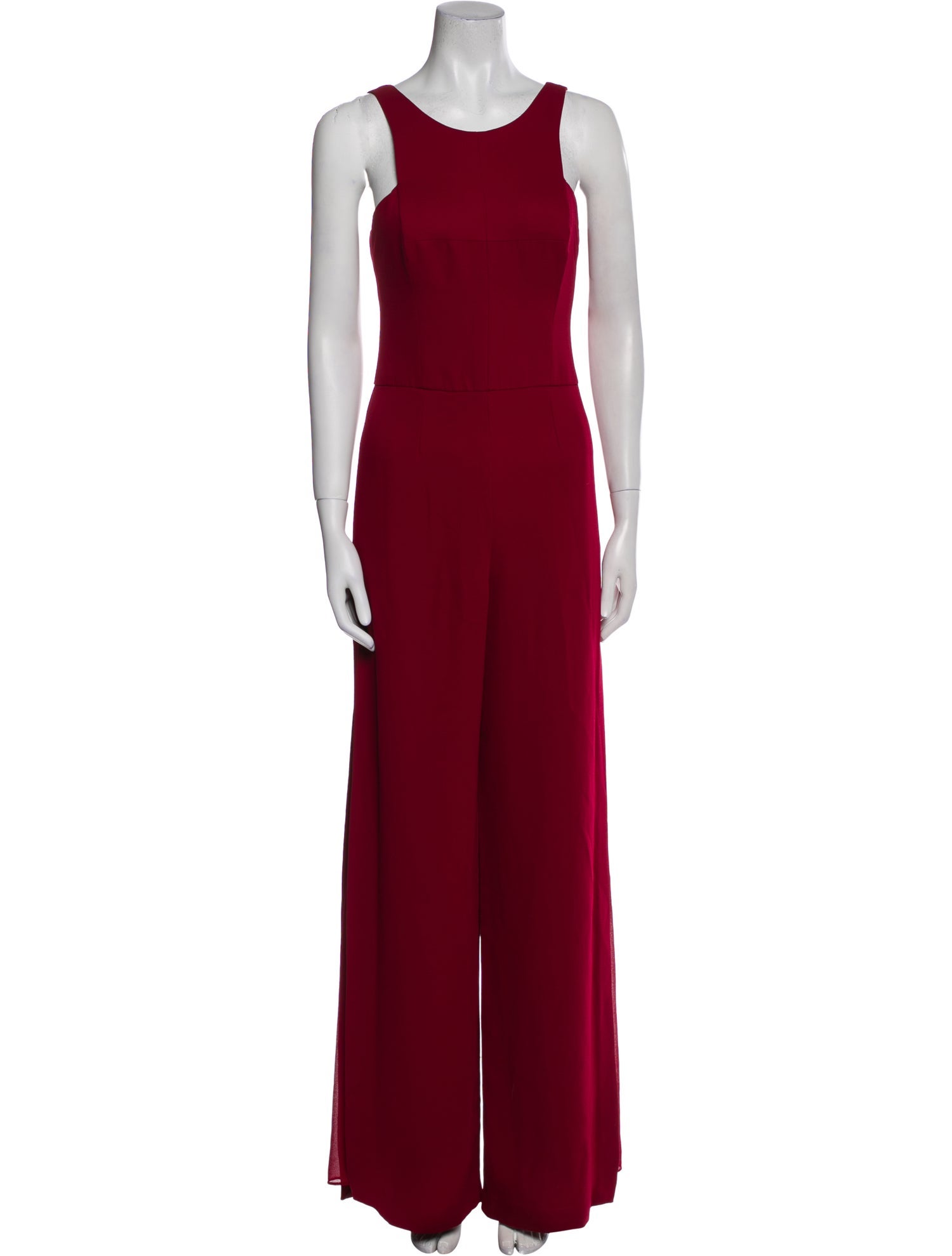 Halston Heritage Scoop Neck Jumpsuit