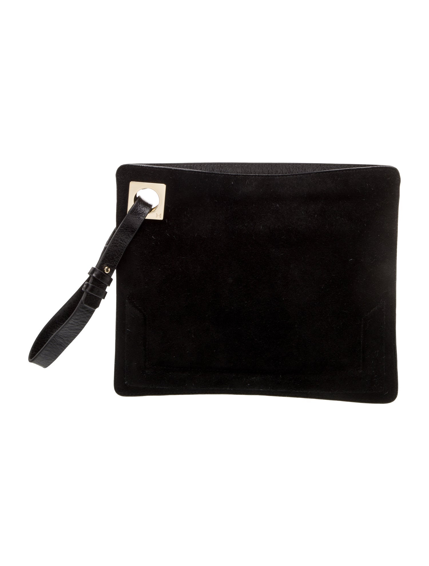 Halston Heritage Suede Clutch