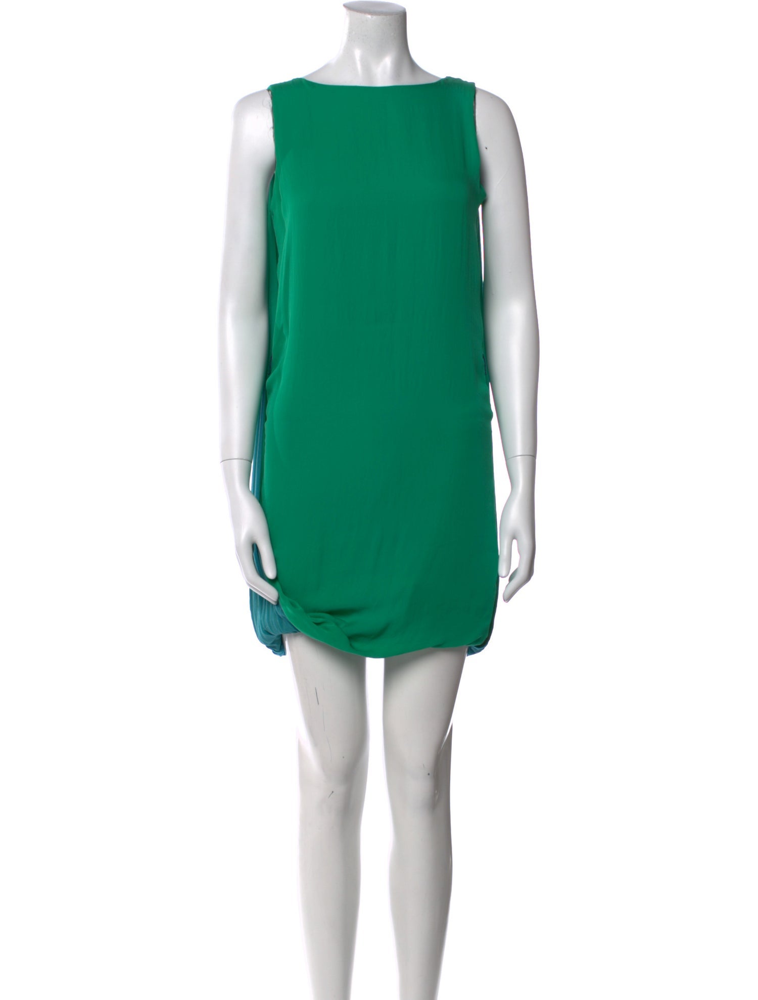 Halston Heritage Silk Mini Dress