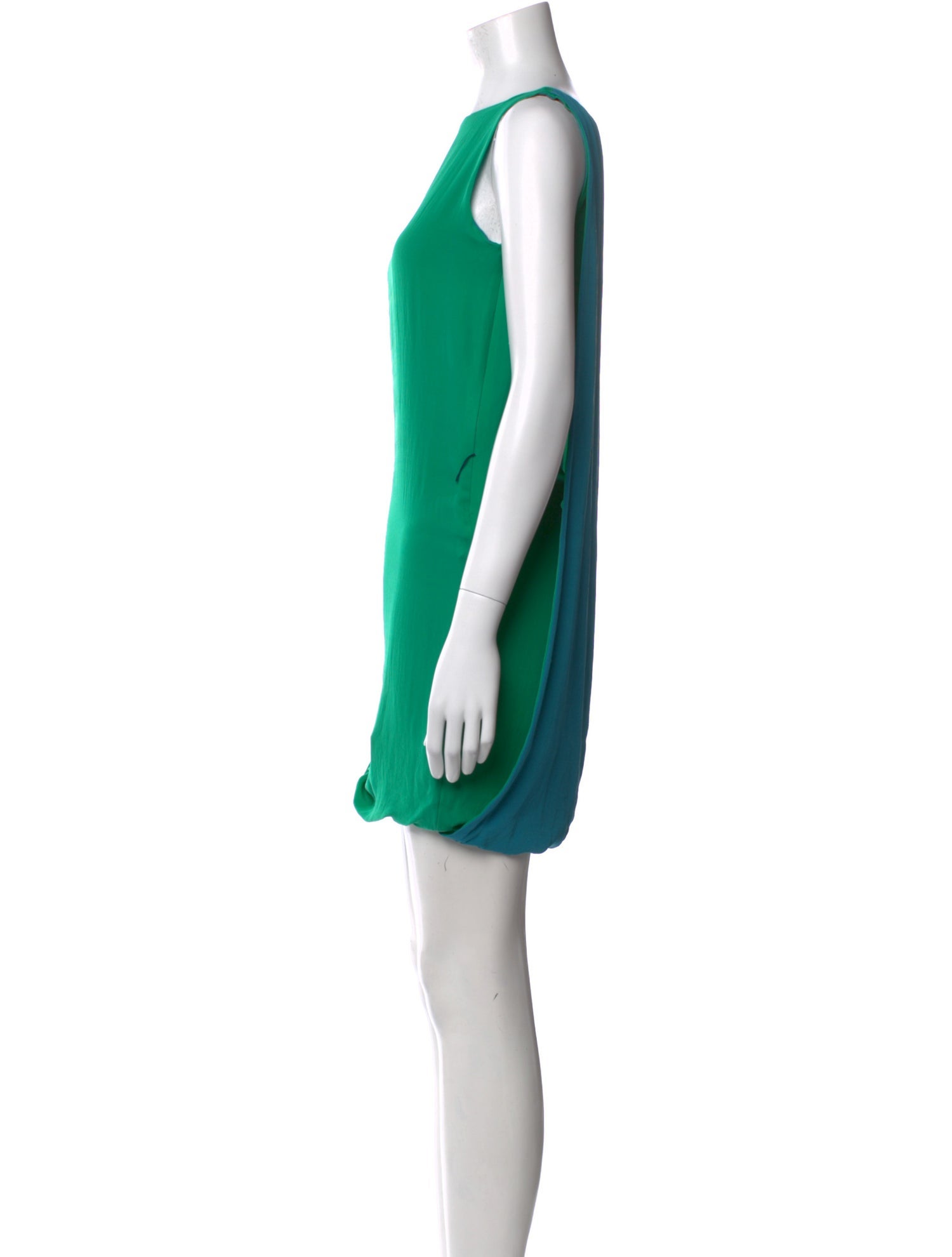 Halston Heritage Silk Mini Dress