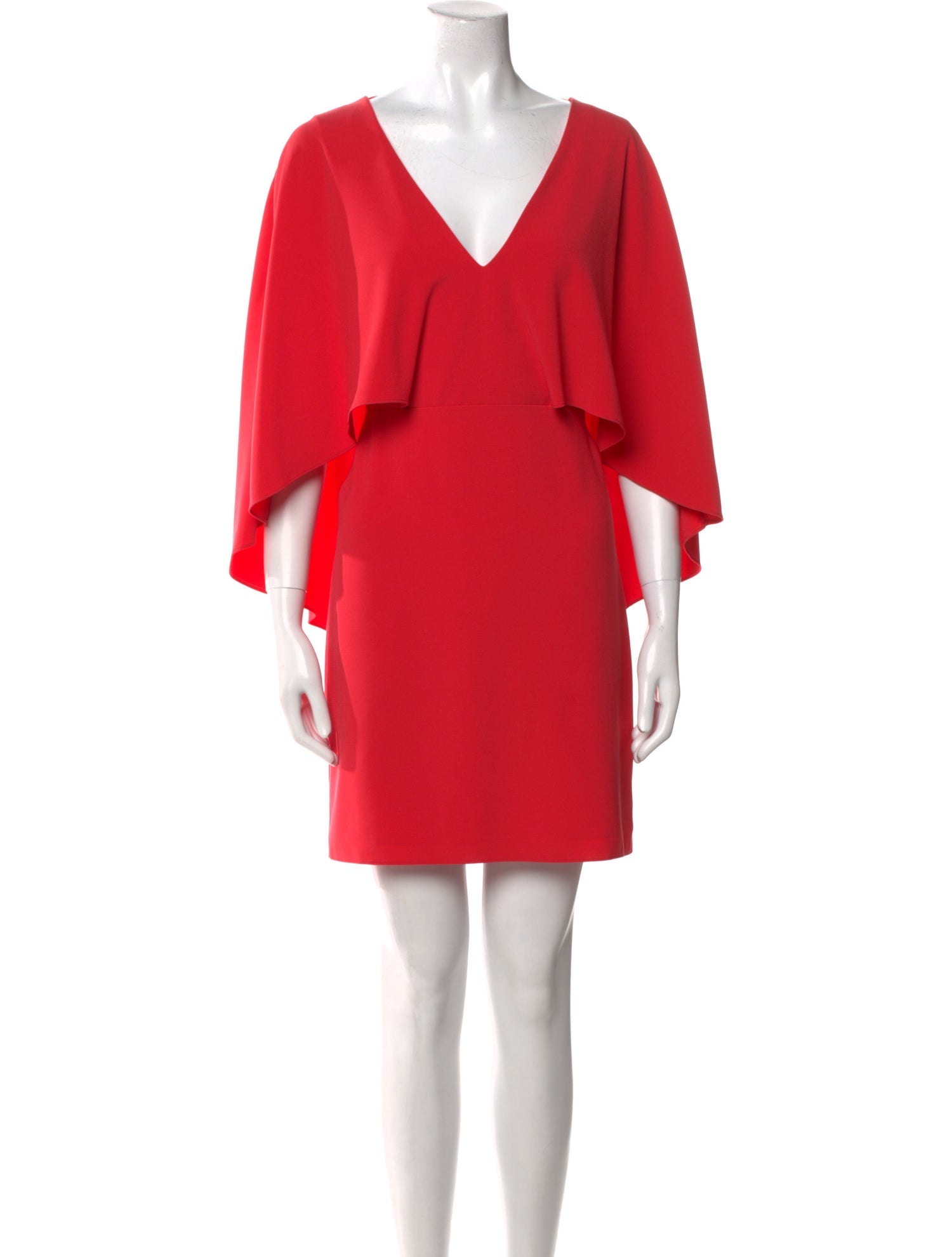 Halston Heritage V-Neck Mini Dress w/ Tags