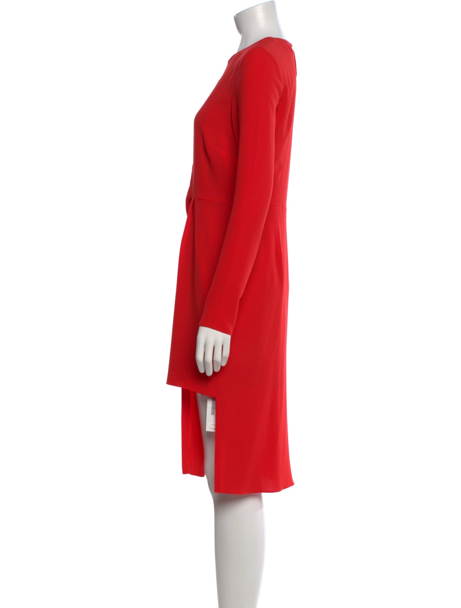 halston heritage long sleeve dress Halston Mya Long Sleeve Jersey Dress in Purple