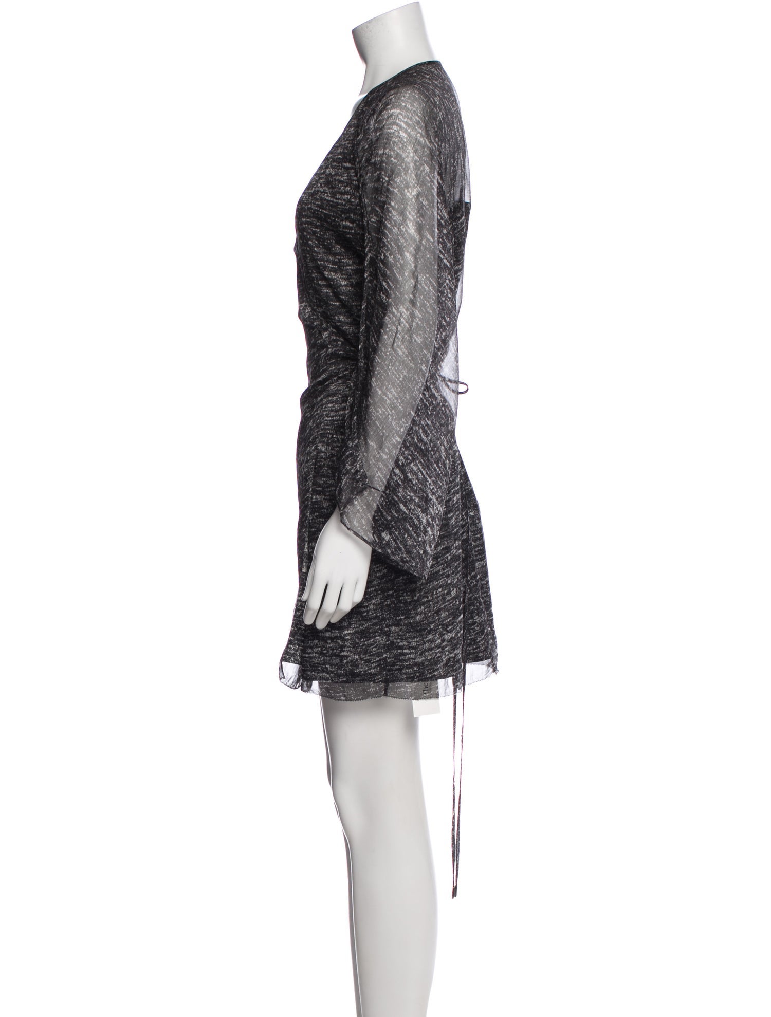 halston heritage mini dresses Printed Mini Dress