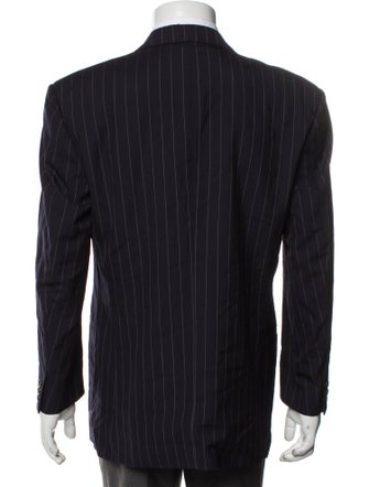 V2 Versace Classic Wool Striped Blazer