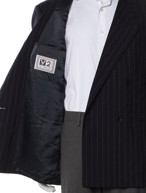 V2 Versace Classic Wool Striped Blazer