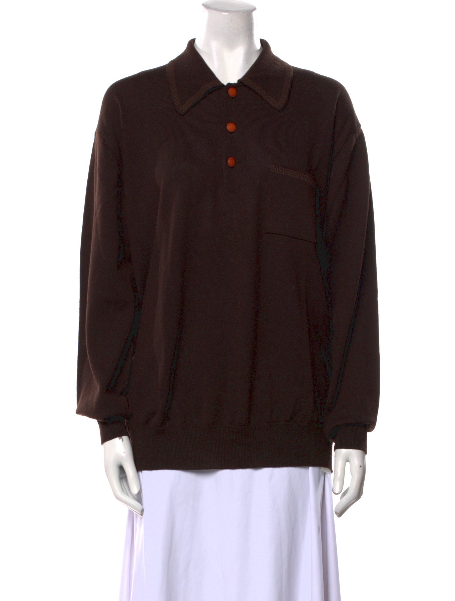 V2 Versace Classic Crew Neck Sweater