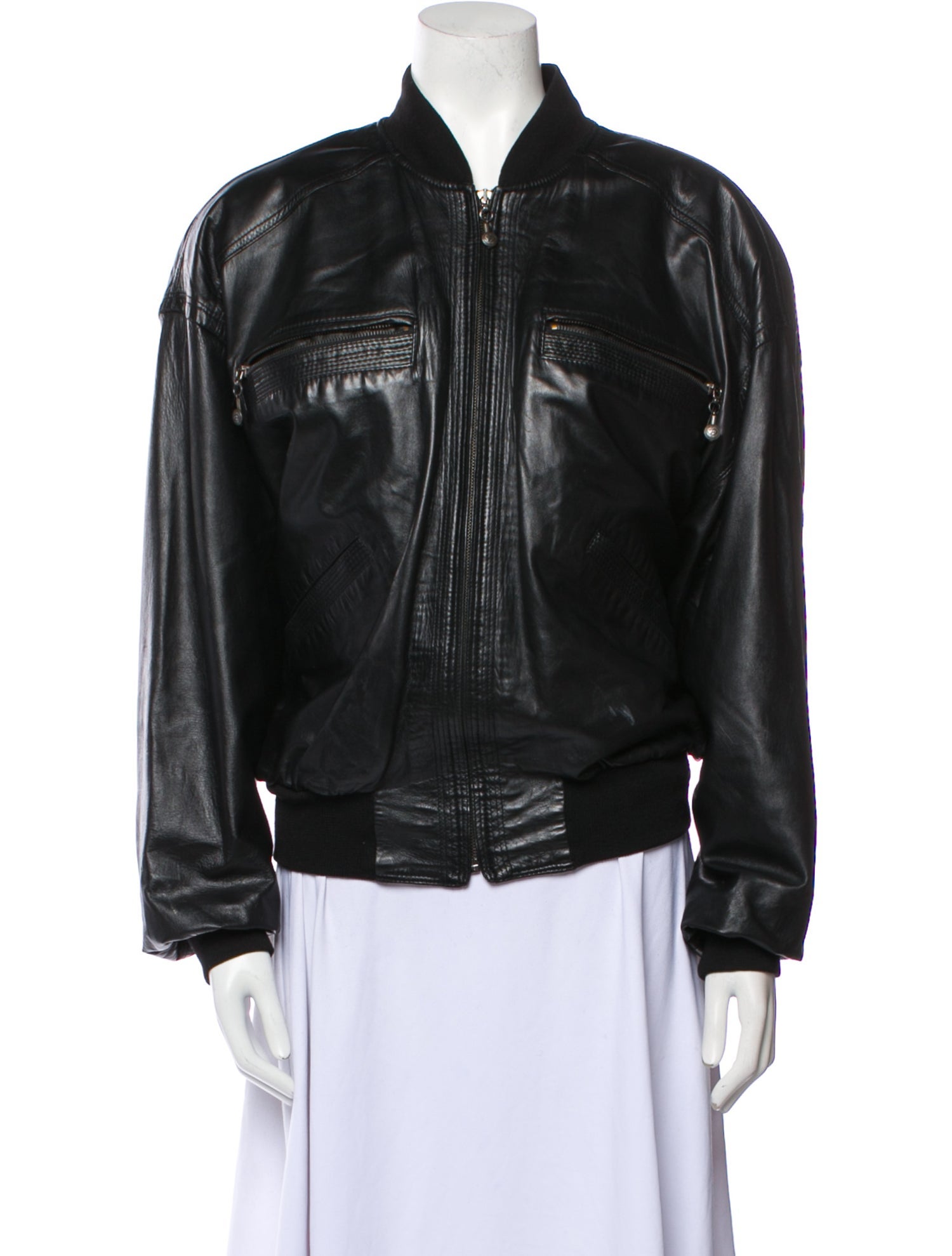 V2 Versace Classic Late 1980's - Early 1990's Bomber Jacket