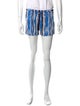 V2 Versace Classic Striped Swim Trunks