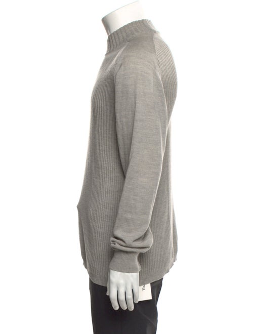 V2 Versace Classic Wool Turtleneck Polo Sweater