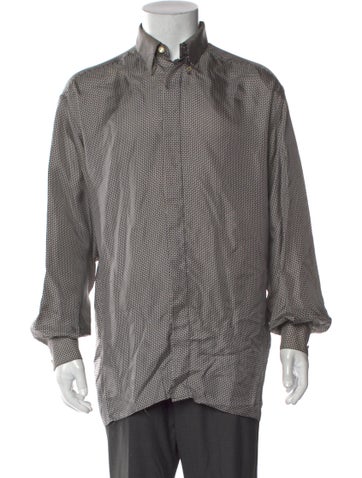 V2 Versace Classic Dress Shirts Vintage Late 1990's - Early 2000's Shirt M