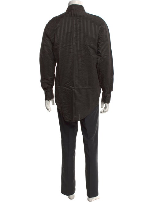 V2 Versace Classic Striped Long Sleeve Shirt