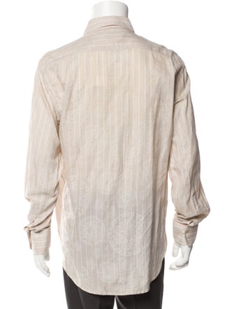 V2 Versace Classic Medusa Insignia Long Sleeve Shirt