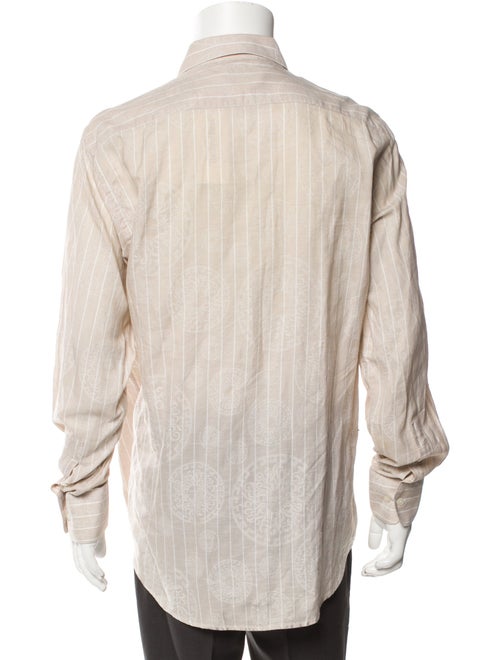 V2 Versace Classic Medusa Insignia Long Sleeve Shirt