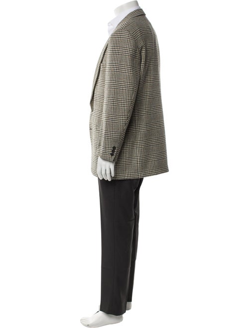 V2 Versace Classic Houndstooth Print Blazer