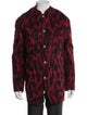 V2 Versace Classic Wool Animal Print Blazer