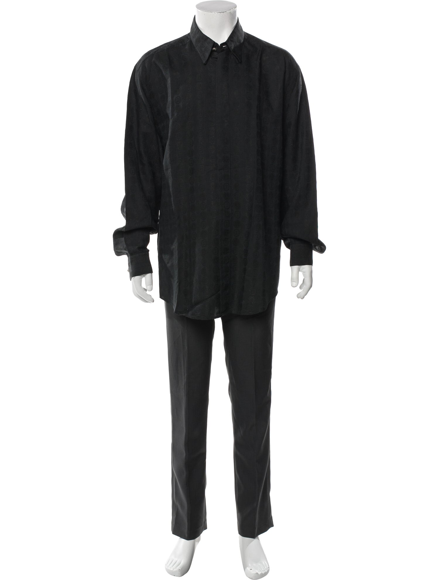 V2 Versace Classic Long Sleeve Shirt