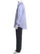 V2 Versace Classic Striped Long Sleeve Dress Shirt