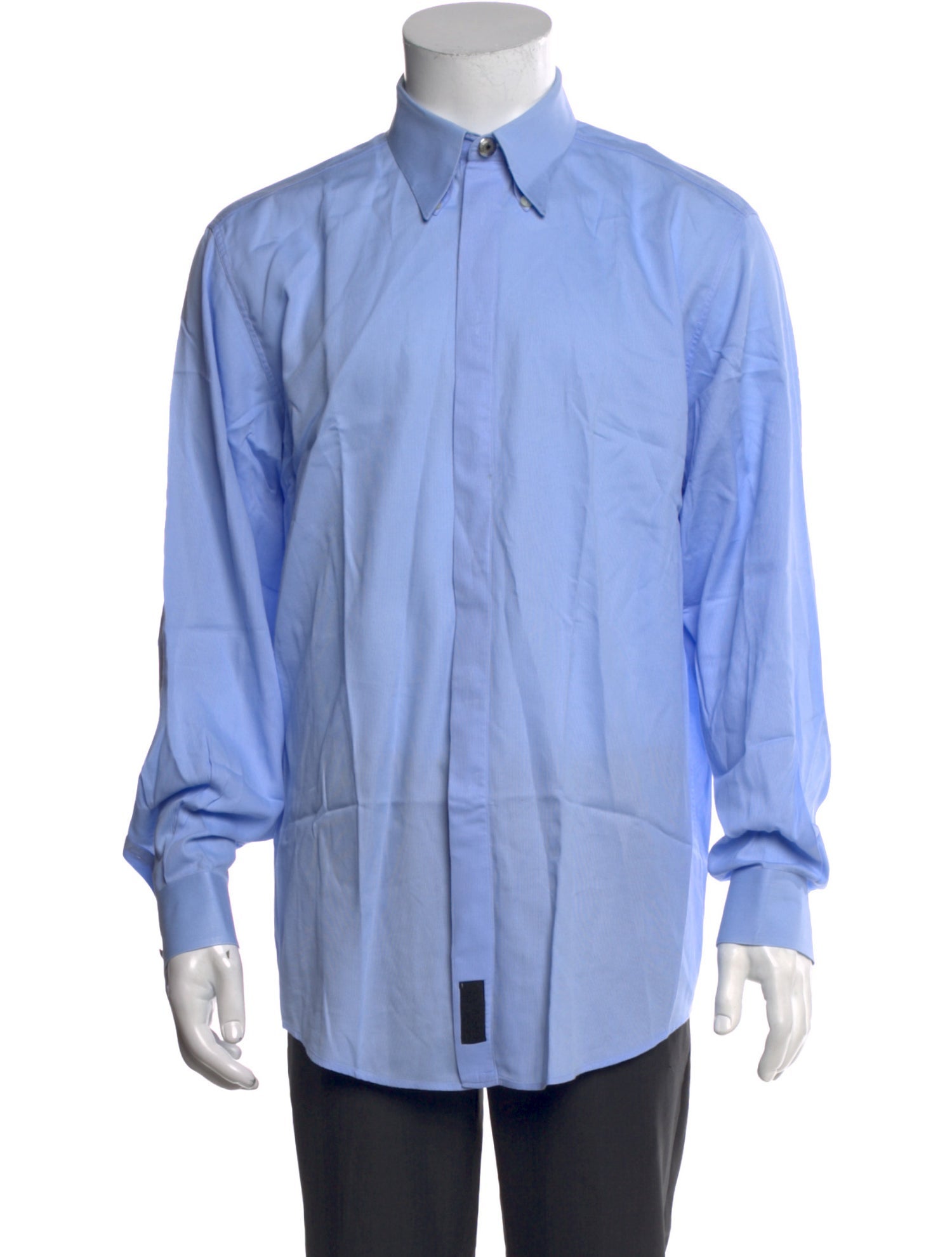 V2 Versace Classic Long Sleeve Dress Shirt