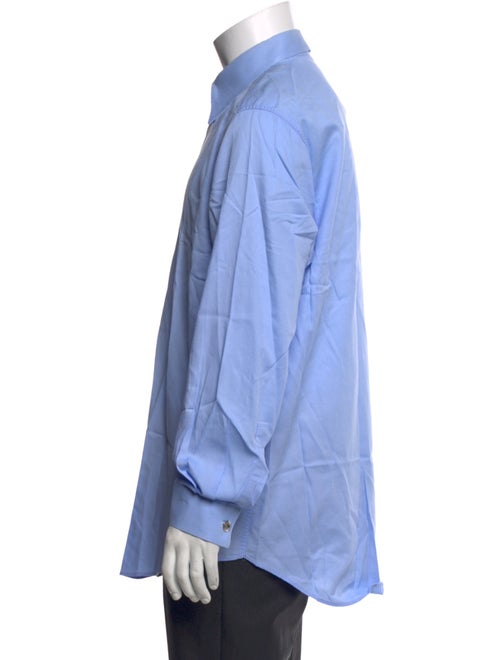 V2 Versace Classic Long Sleeve Dress Shirt