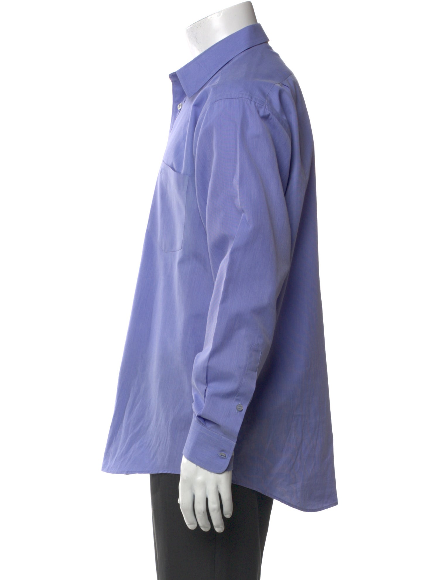 V2 Versace Classic Long Sleeve Dress Shirt