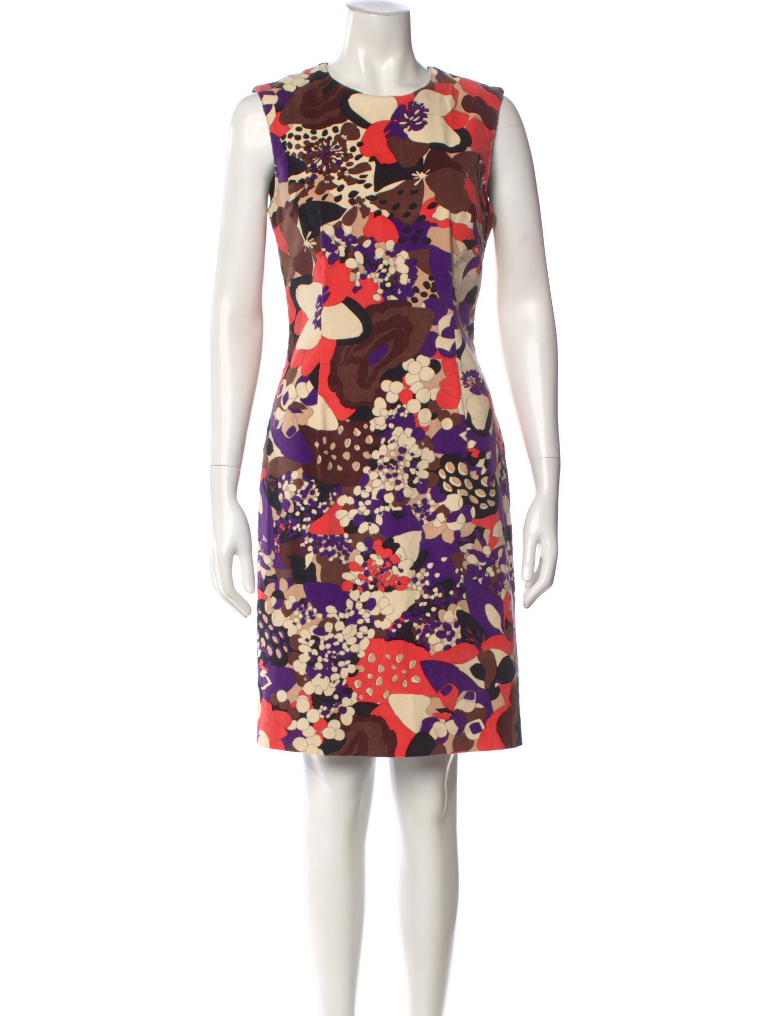 white christmas dresses Versace Black Wool Dress w/ Leather Trim sz 4 main image 1