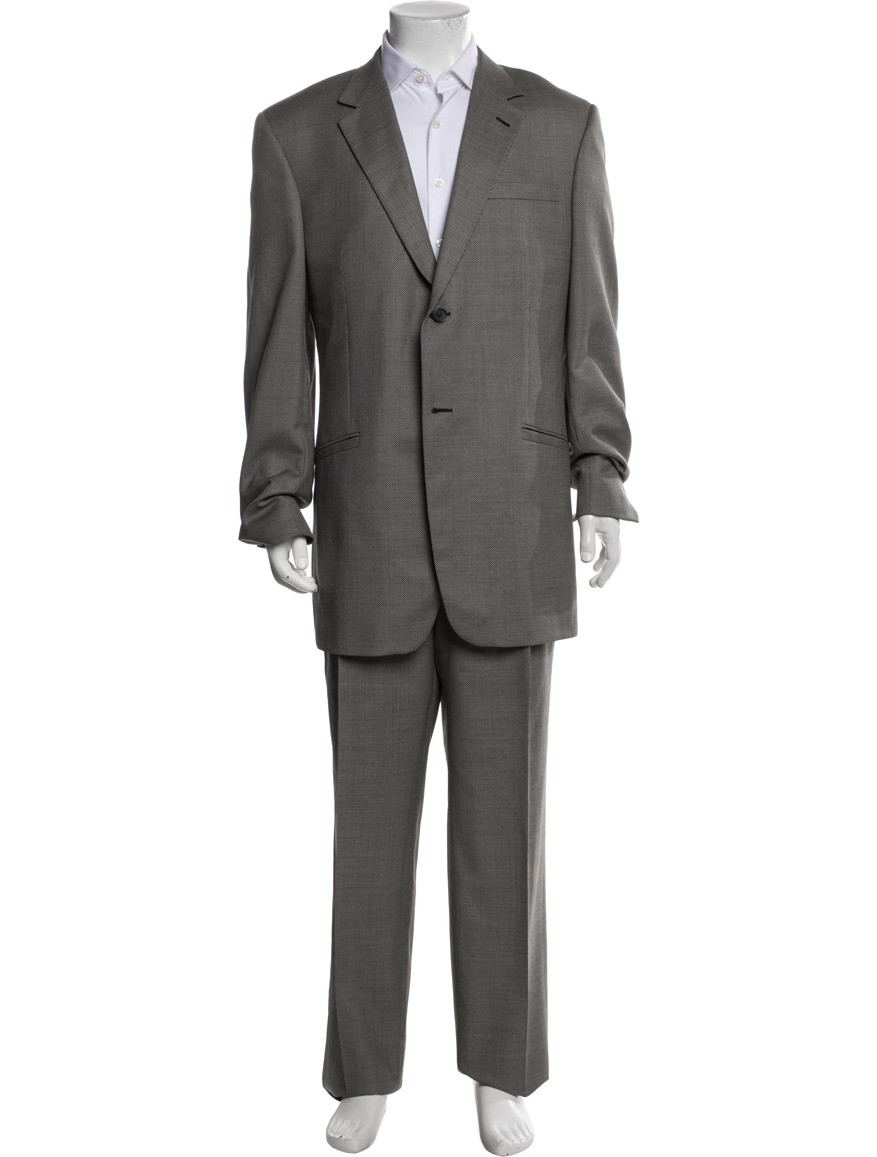 V2 Versace Classic Vintage 2000's Two-Piece Suit