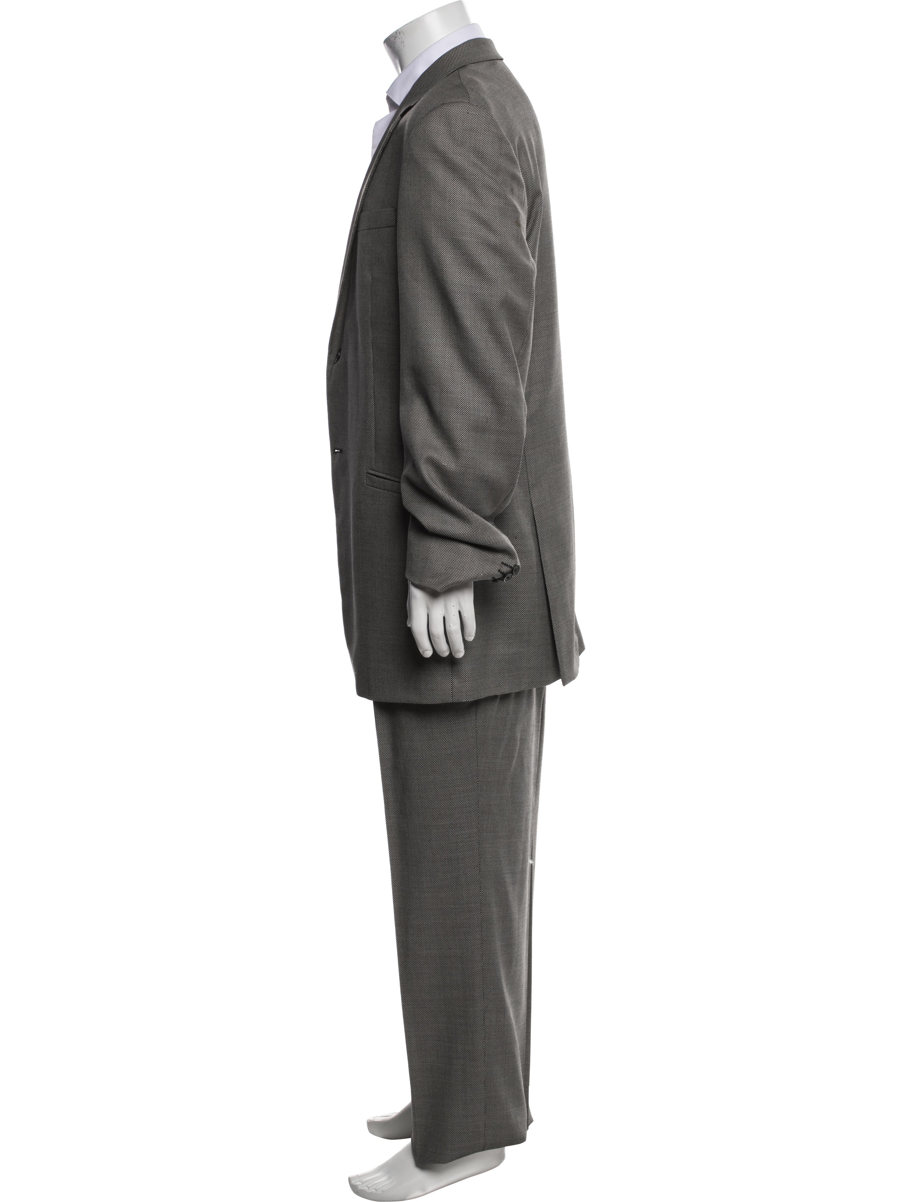V2 Versace Classic Vintage 2000's Two-Piece Suit
