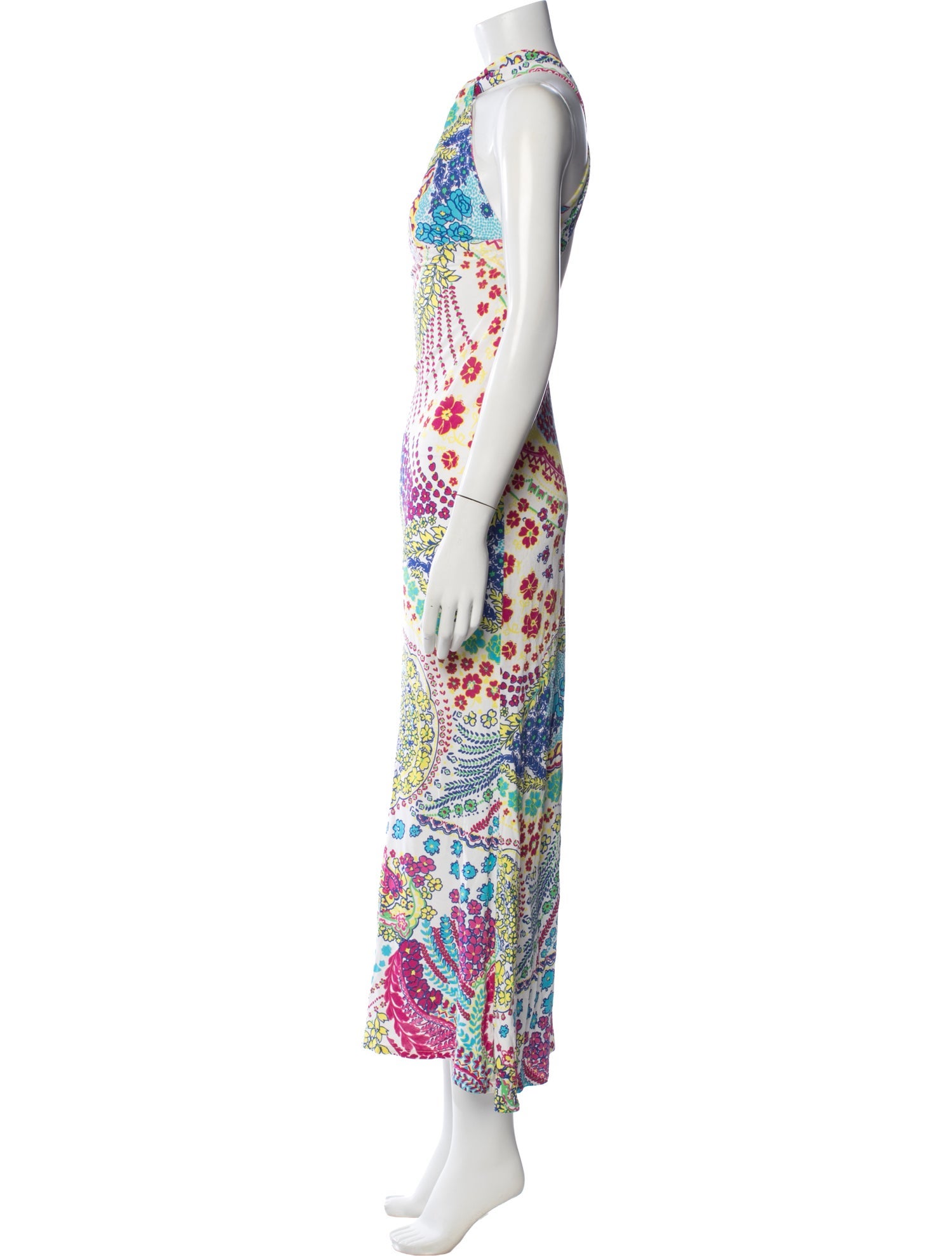V2 Versace Classic Vintage Long Dress