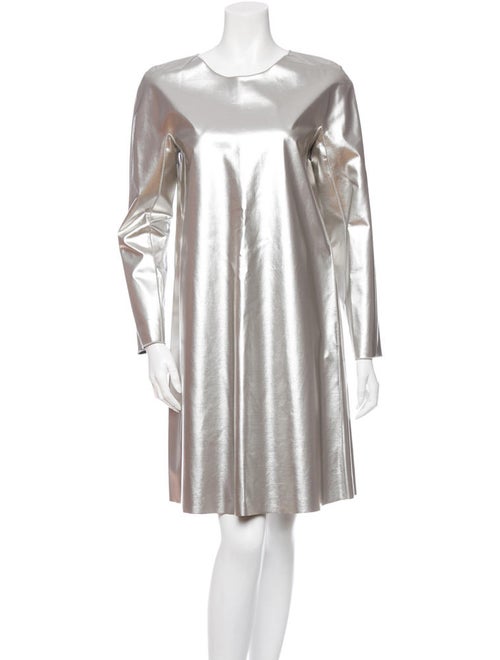 Hache Metallic Swing Dress w/ Tags metallic