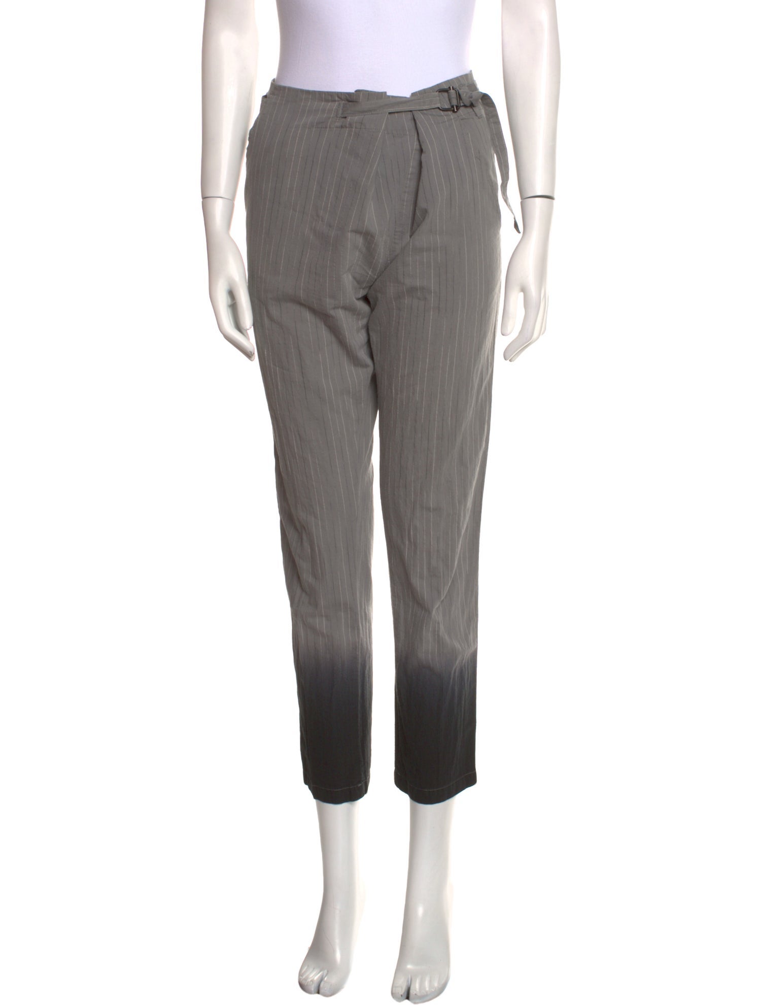 Hache Striped Straight Leg Pants