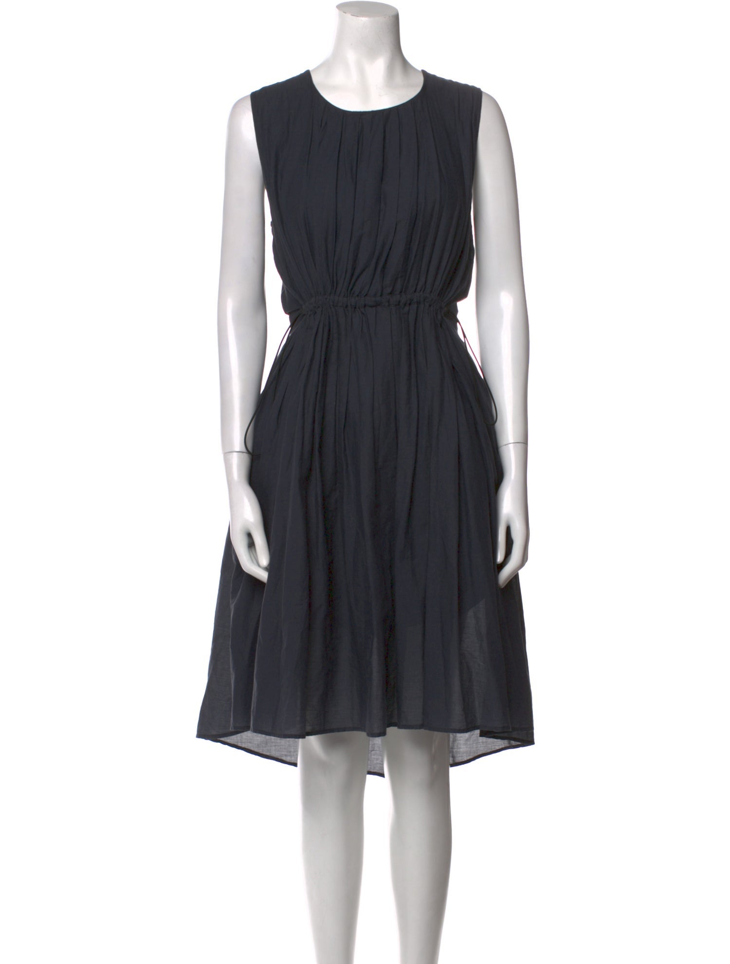 Hache Crew Neck Midi Length Dress