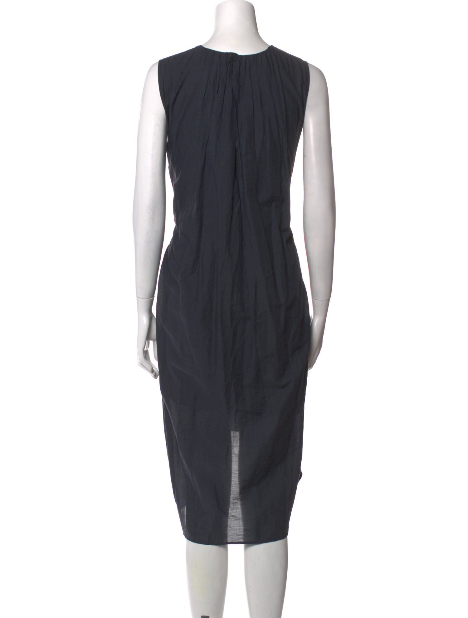 Hache Crew Neck Midi Length Dress