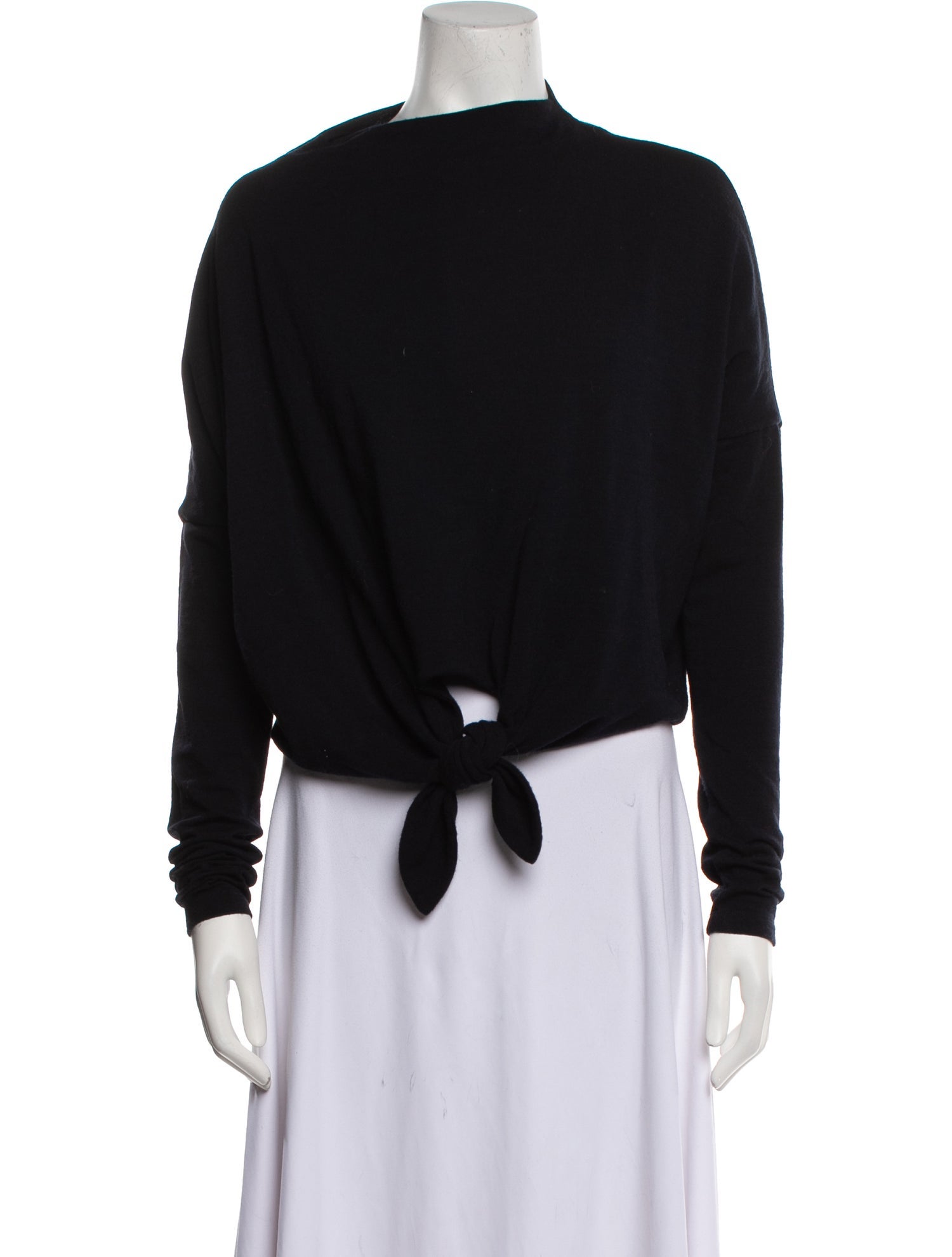 Hache Wool Mock Neck Sweater