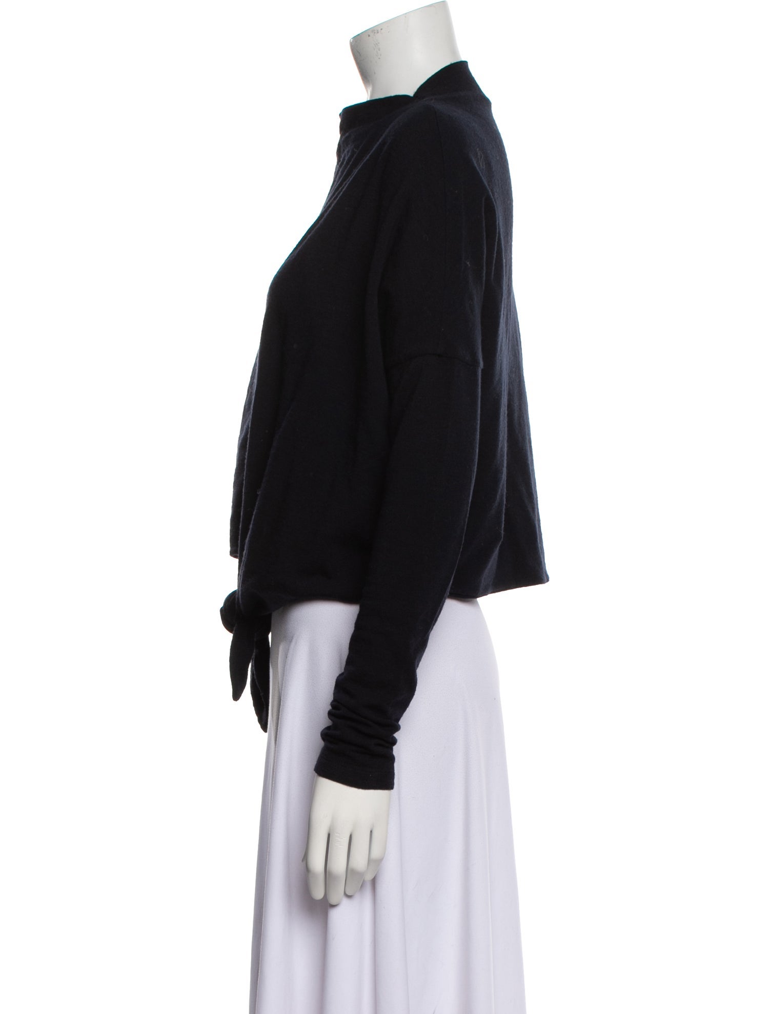 Hache Wool Mock Neck Sweater