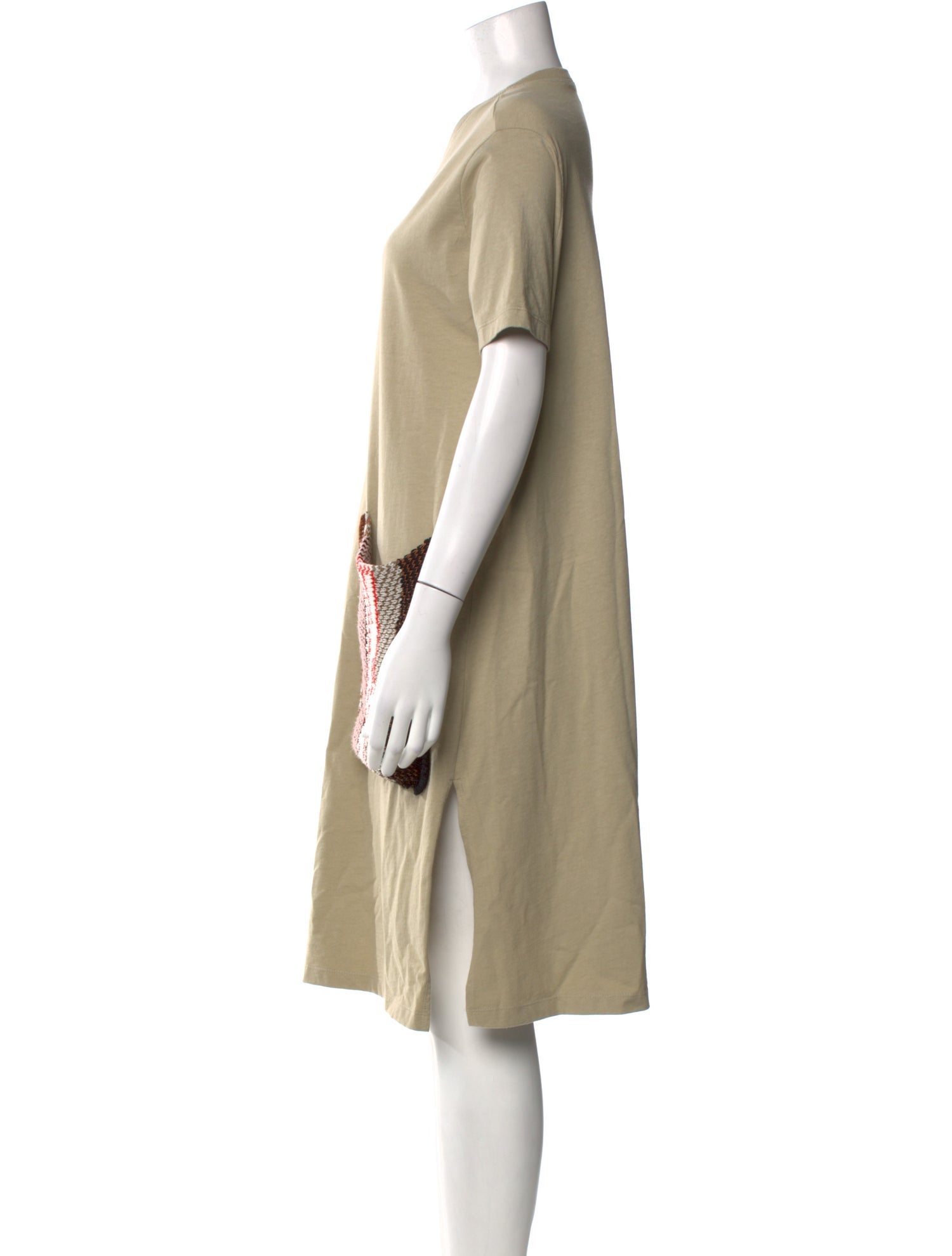 Hache Graphic Print Knee-Length Dress