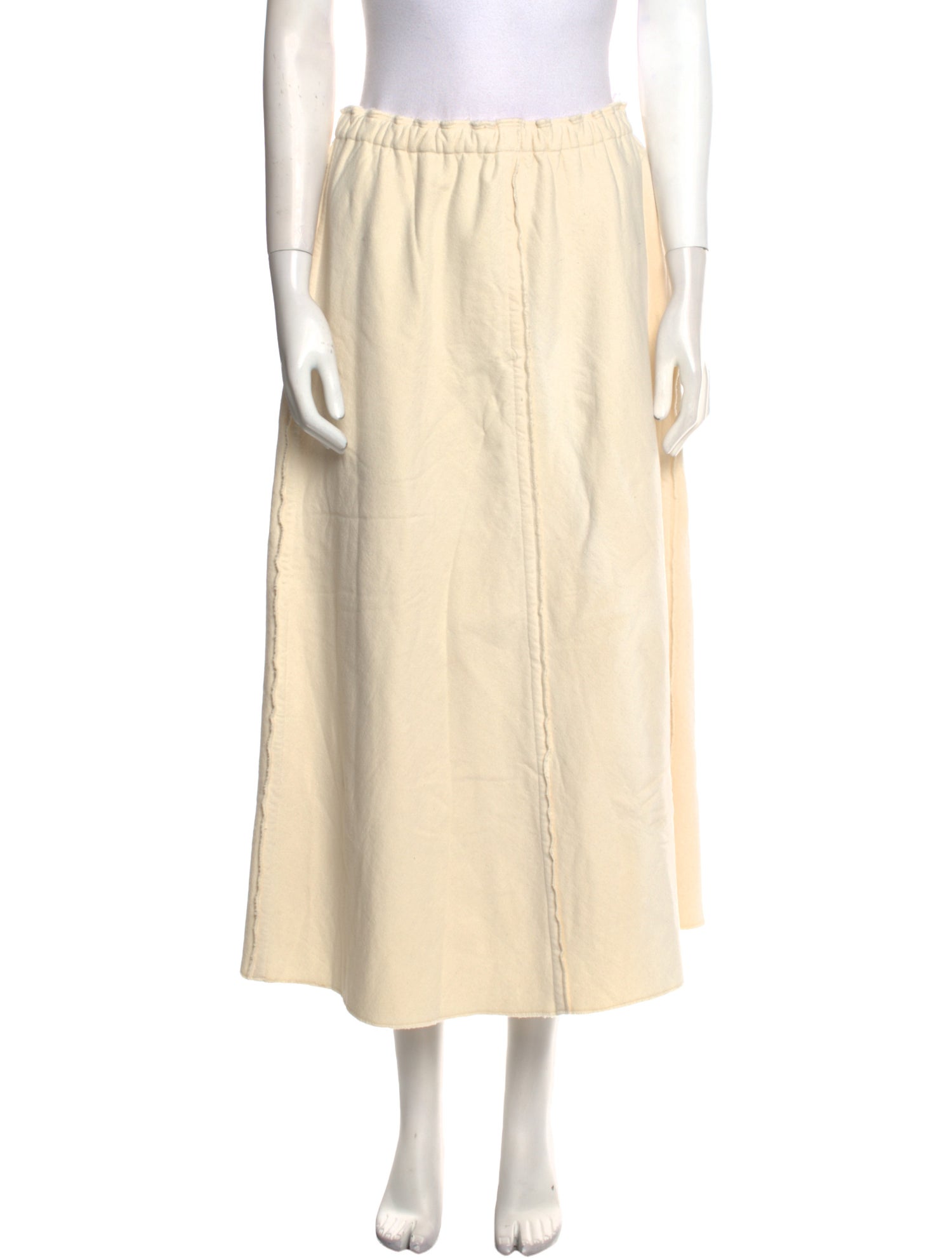 Hache Midi Length Skirt